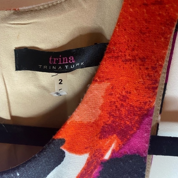 Trina Turk floral sleeveless Adler dress - Picture 5 of 6